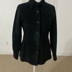 Sonoma Genuine Suede Shirt Jacket Shacket